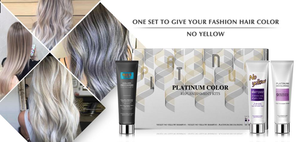 New!! Platinum Color Set One Set To Give You Fashion Hair Co