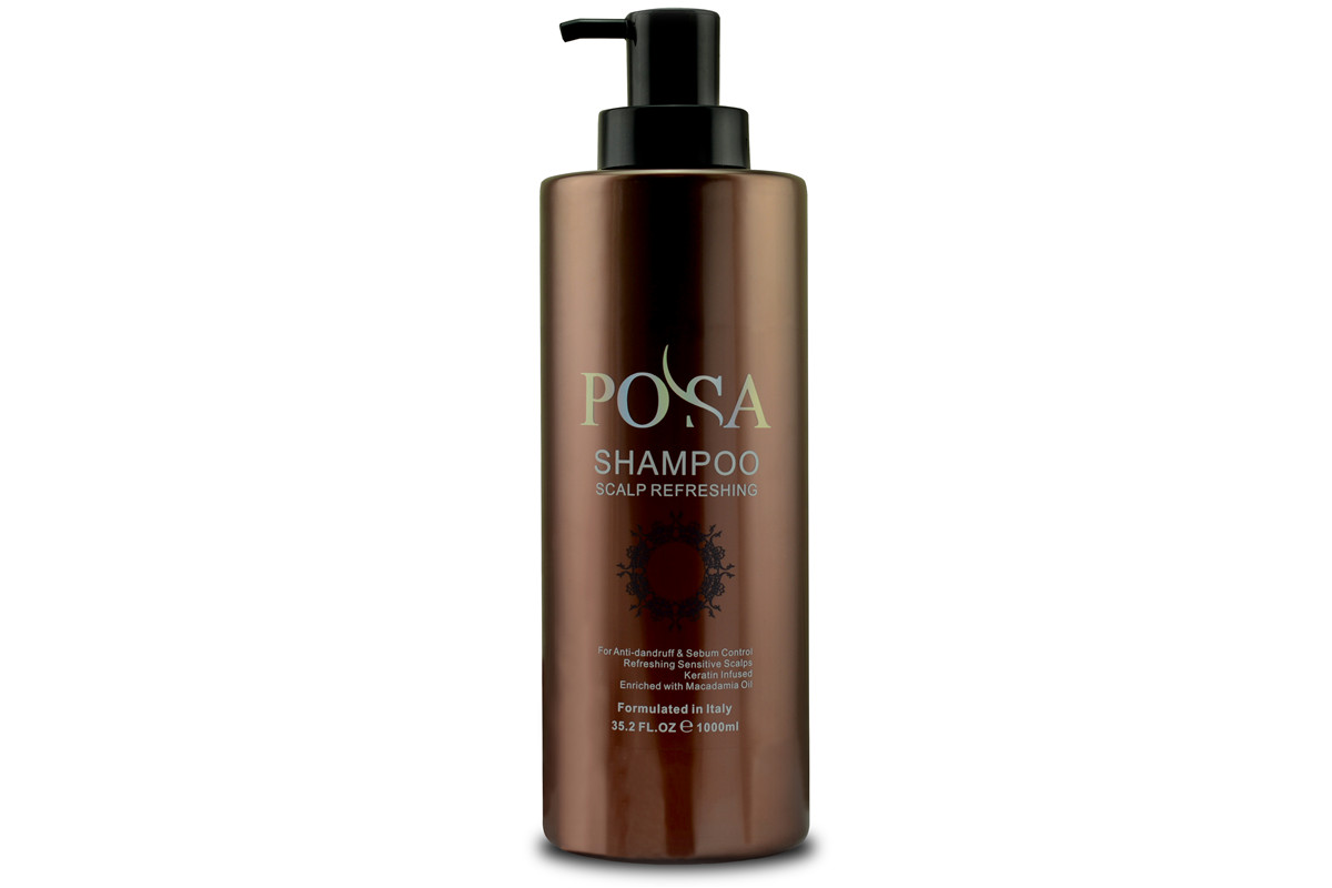 OEM/ODM Posa natural hair care Scalp Refreshing hair Shampoo